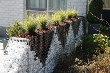 déco gabion extérieur