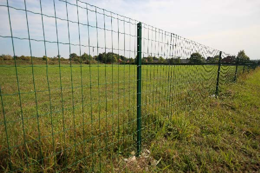 Piquet de Clôture en fer pour Poteau Grillage Souple - Côté Clôture