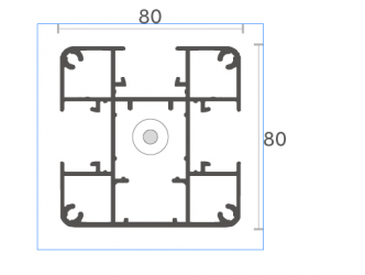 Schéma du poteau Elyte