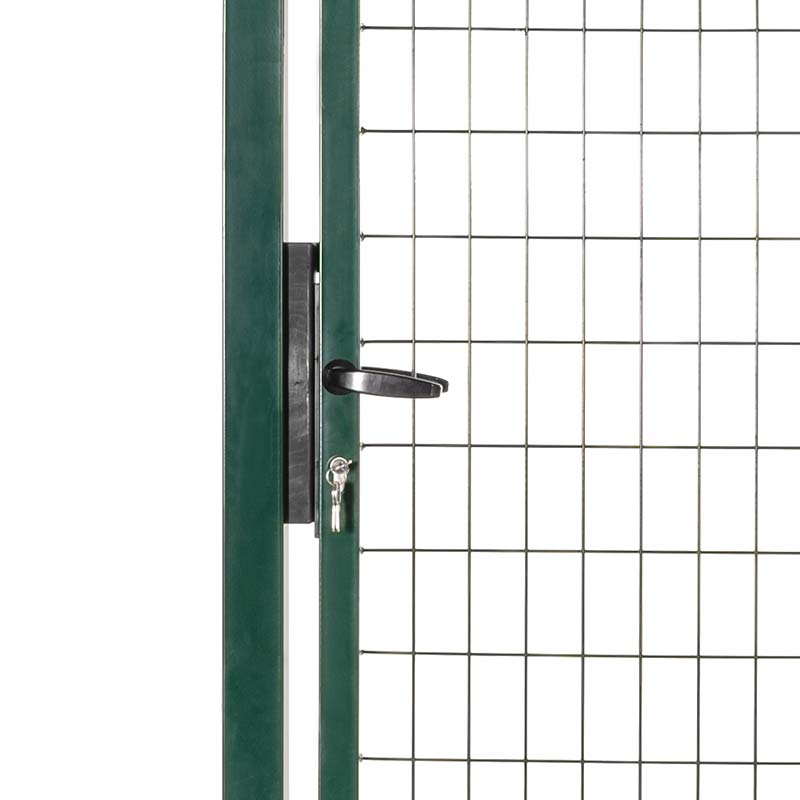 Serrure et poignée de portillon de jardin