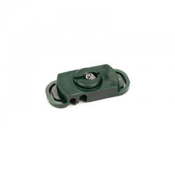 Clip de fixation poteau renforcé Wiclip - Vert 6005