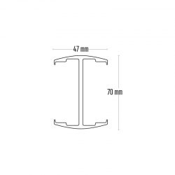 schema section poteau renforce