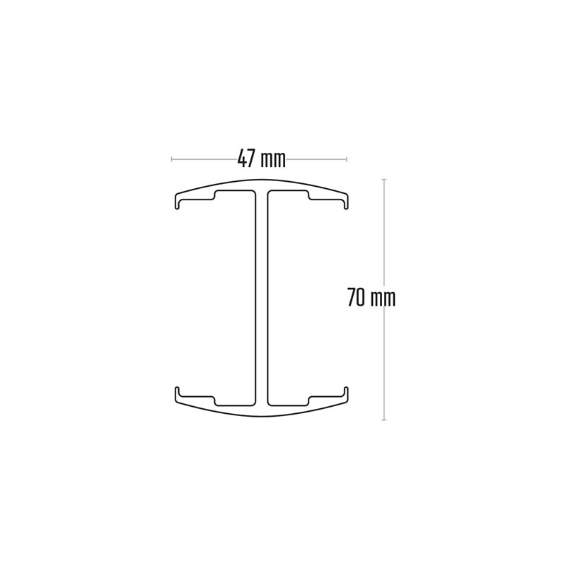 schema section poteau renforce