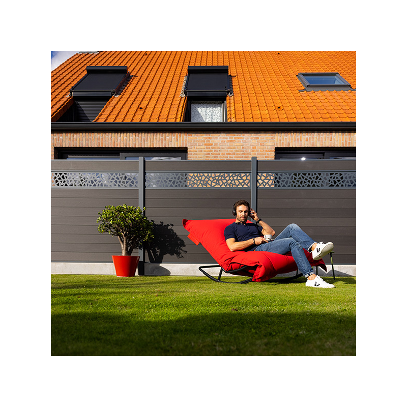 Epure - Lame aluminium - Décor pour clôture composite