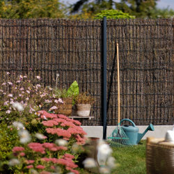 Brise-vue Occultant, Bois, PVC et Végétal pour Jardin - Côté Clôture