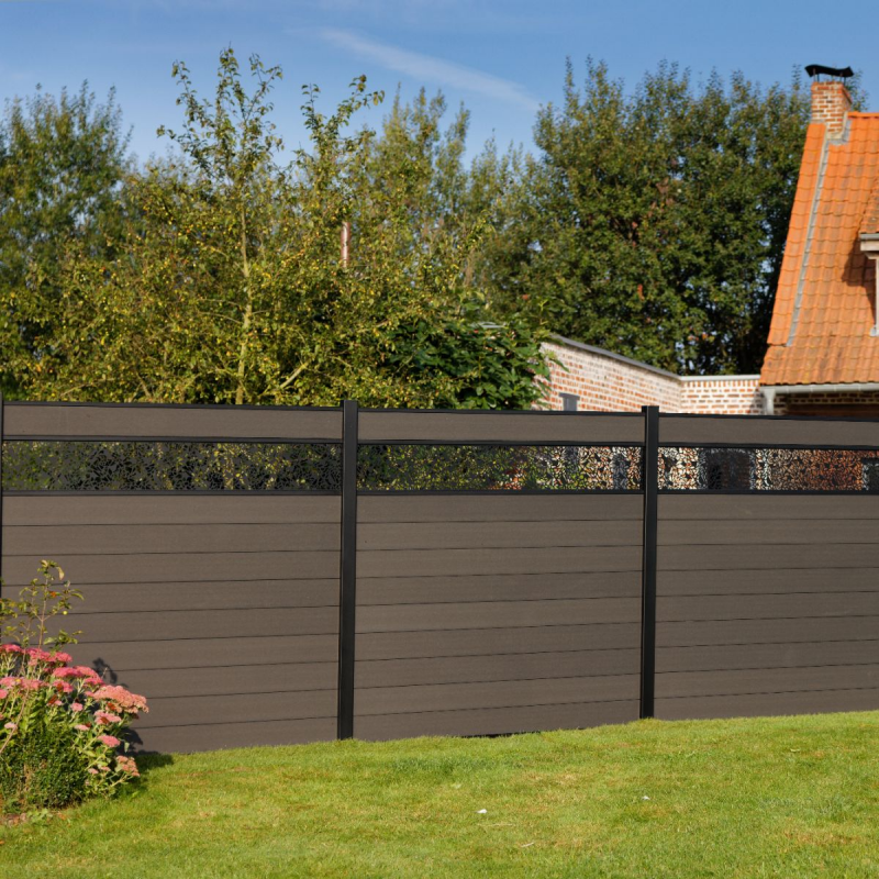 brise vue aluminium decoupe laser