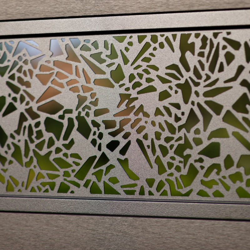 lame décorative clôture