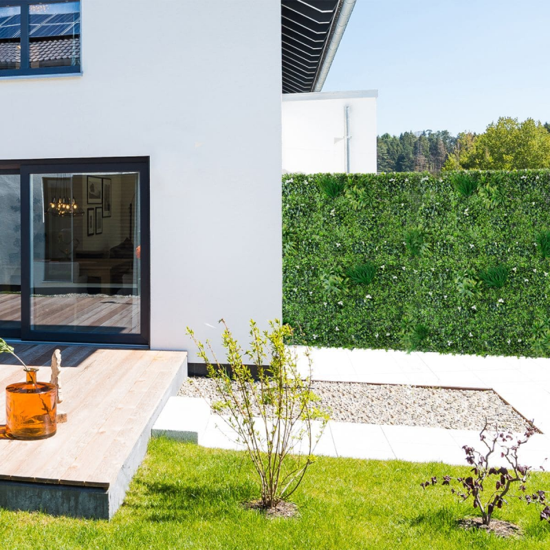 mur végétal clôture