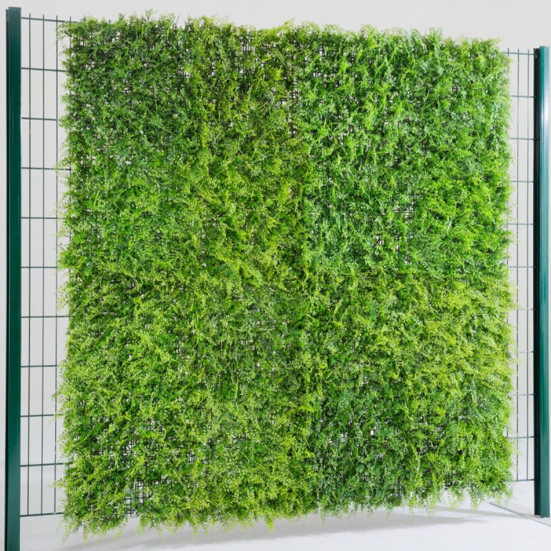 mur fougère sur panneau rigide