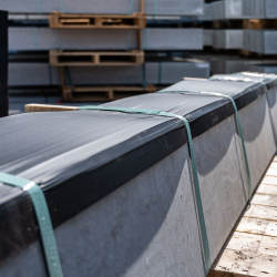 plaque béton soubassement clôture