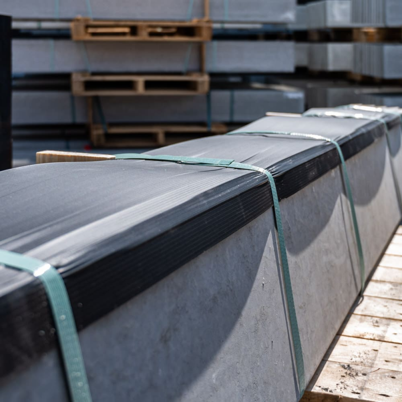 plaque béton soubassement clôture