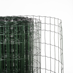 grillage soudé maille 100 x 50 mm Vert