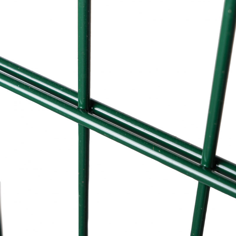 Double fil vert maille