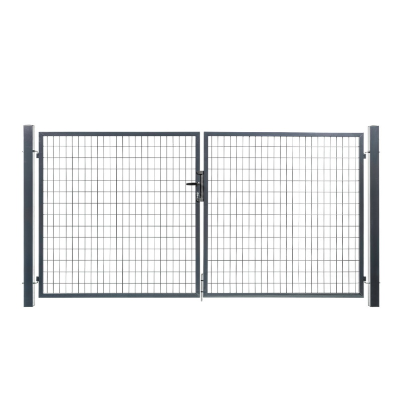 Portail de jardin Gris