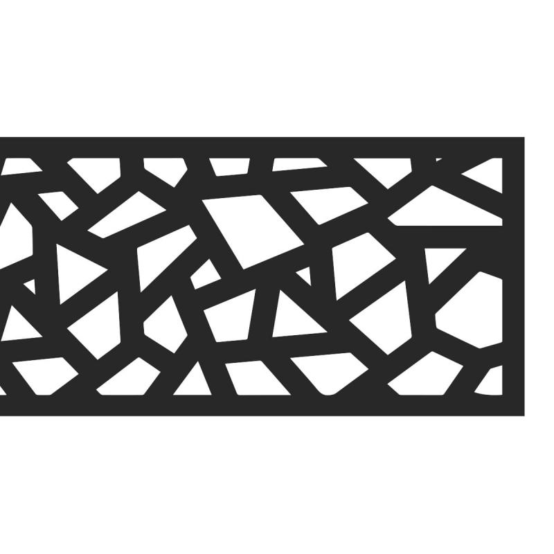 lame ajouree cloture epure