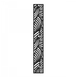 decor cloture alu verticale