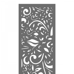 lame cloture ajouree gris quartz verdi