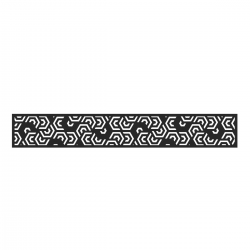 lame decorative cloture composite anthracite