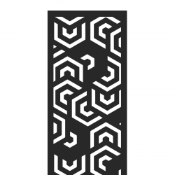 lame aluminium ajouree verticale gris