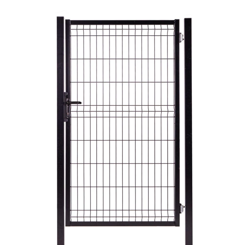 portillon grillage noir