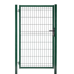 portillon grillage vert