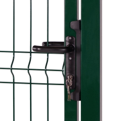 portillon panneau rigide vert