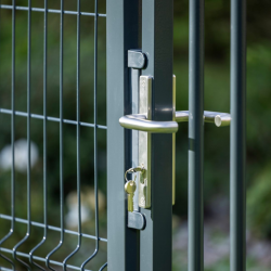 portillon Style barreaudé gris