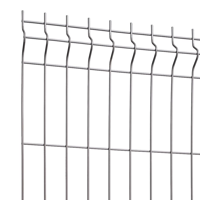 panneau grillage rigide pro gris quartz