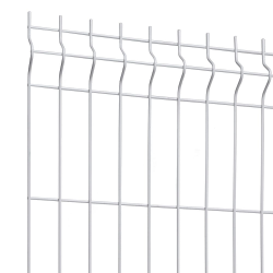 panneau grillage rigide pro blanc