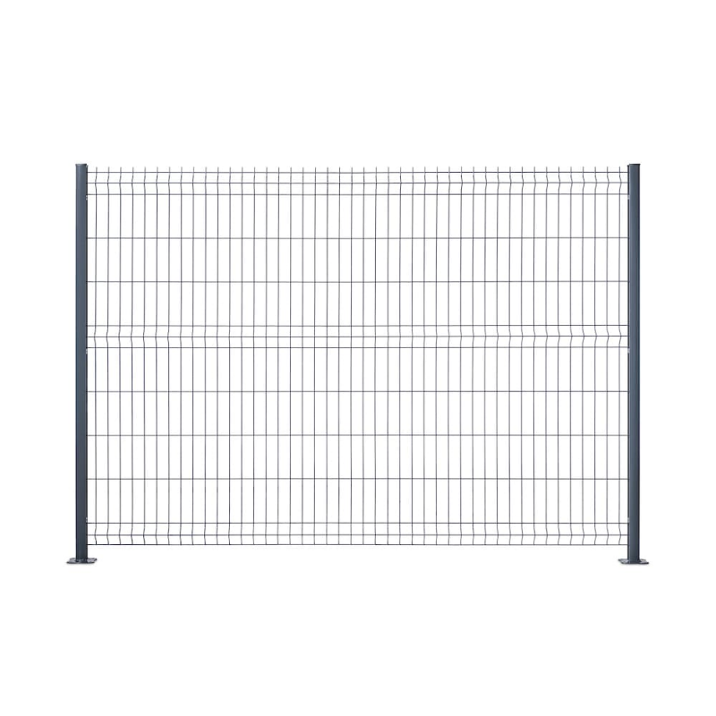 cloture grillage rigide pro gris anthracite