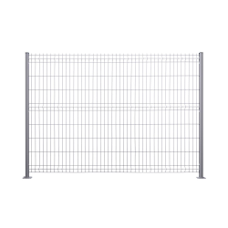 cloture grillage rigide pro gris quartz