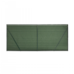 rouleau brise vue toile vert grillage rouleau