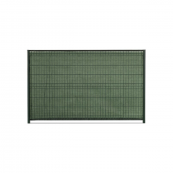 brise vue toile rouleau vert grillage rigide