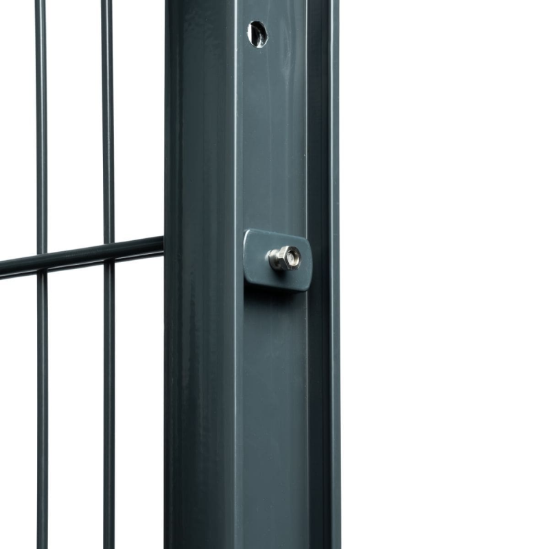 fixation securisee gris anthracite