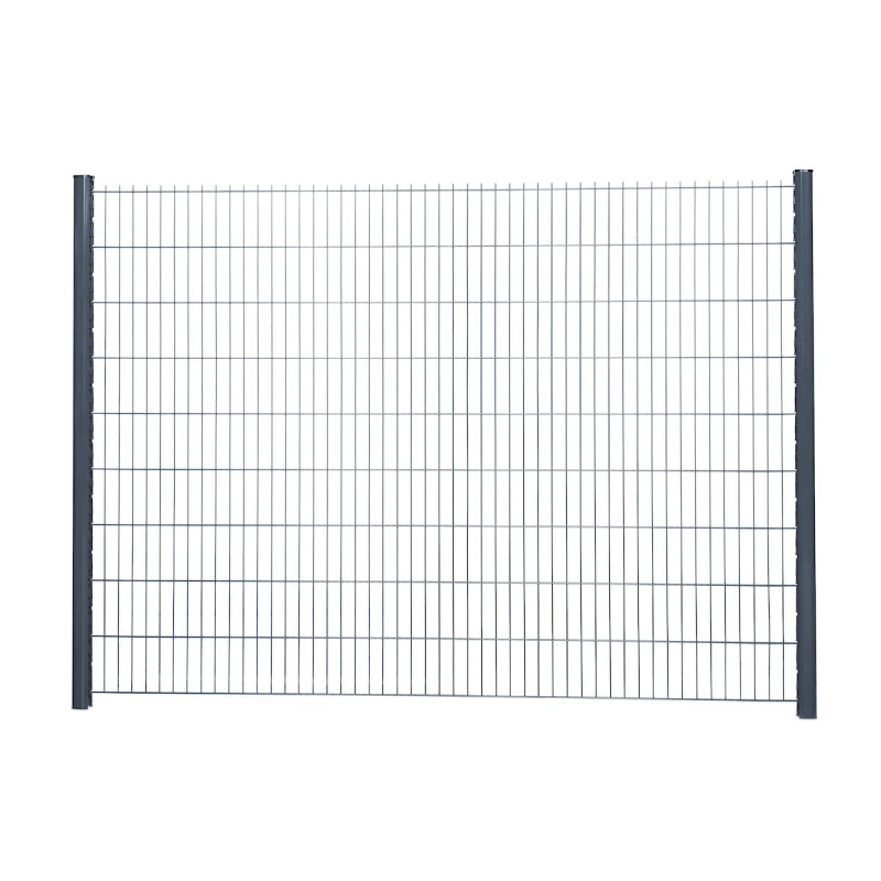 cloture panneau double gris anthracite