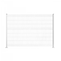 cloture grillage rigide pro blanc