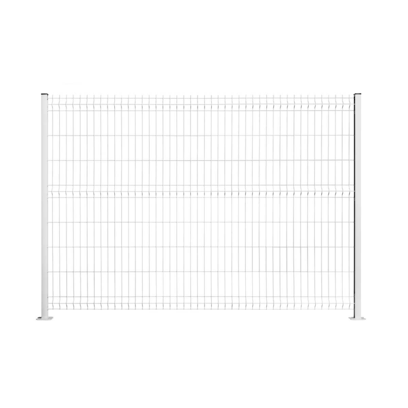 cloture grillage rigide pro blanc