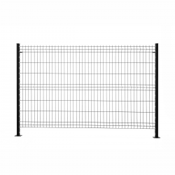 cloture grillage rigide pro 4/5 noir