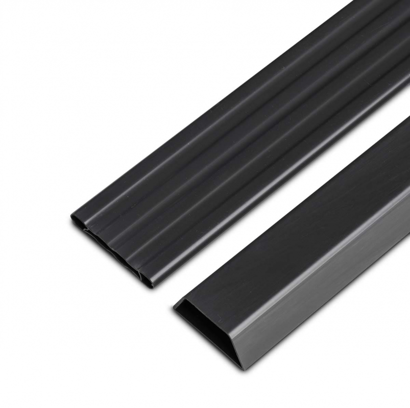 échantillon latte occultation pvc M50 gris anthracite