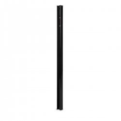 poteau wiclip noir acier