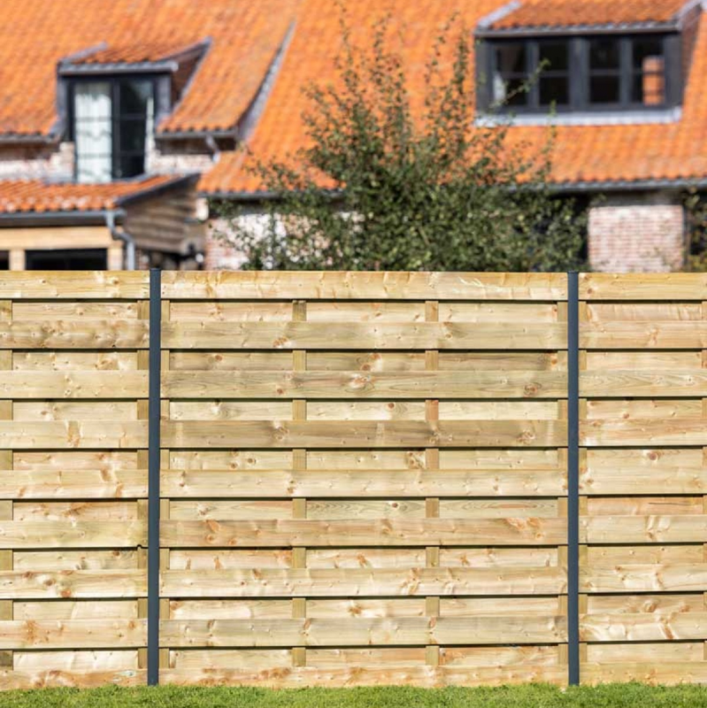 panneau bois palissade