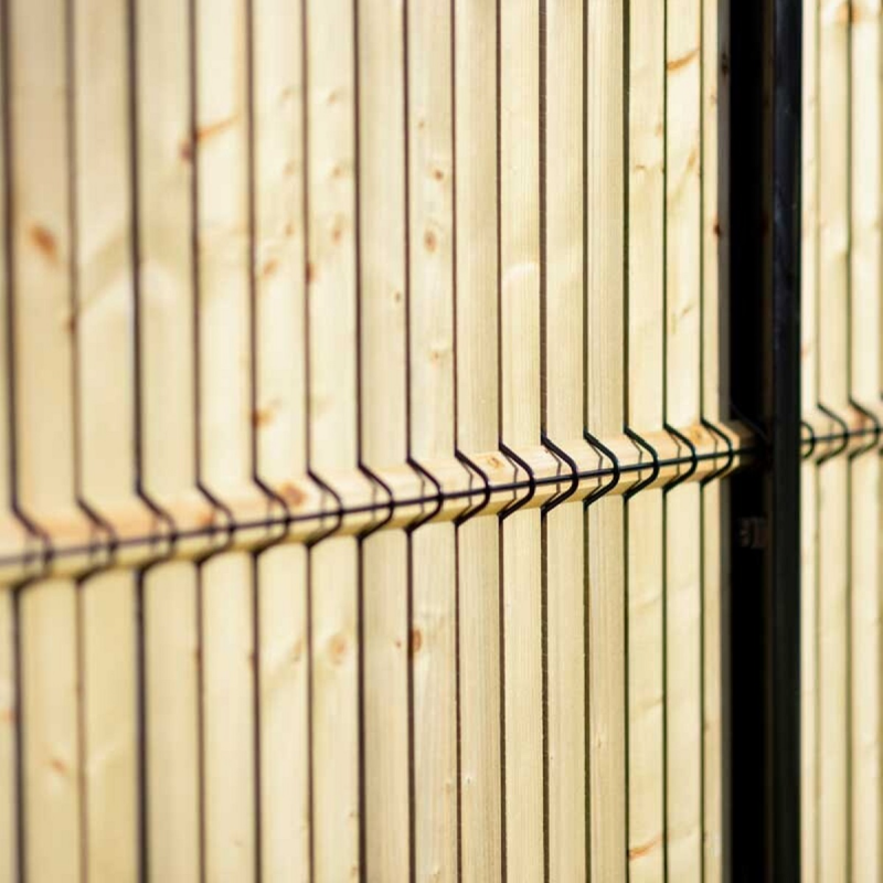 panneau rigide occulté lattes bois pin