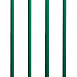 portillon style vert barreaude