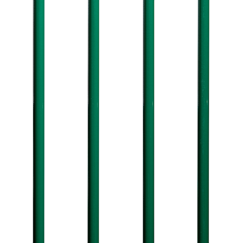 portillon style vert barreaude