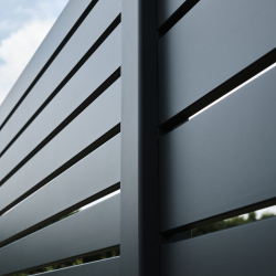 lame aluminium ajouree