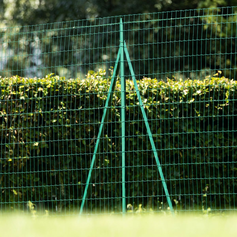 rouleau de grillage vert