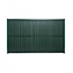 kit occultant cloture lattes pvc vert