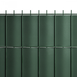 occultation panneau double fil vert