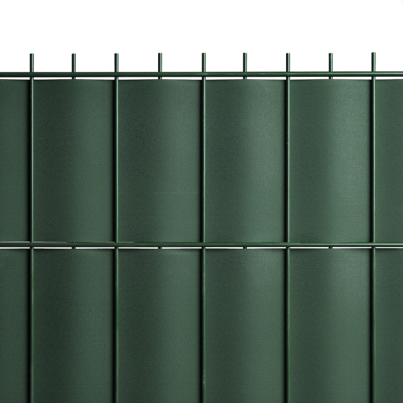 occultation panneau double fil vert