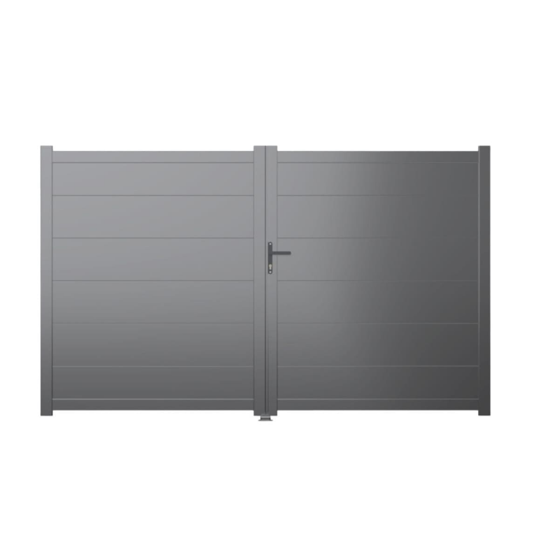 Portail aluminium battant - BIRON